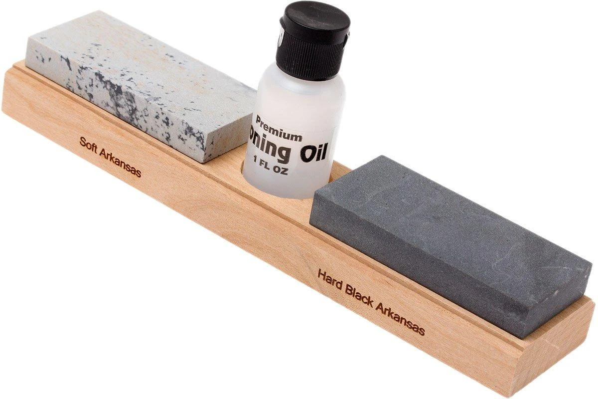 Skerper Arkansas Sportsman 2 Stone Honing Set NAHK02, Soft/Hard Black Arkansas 3 Skerper Arkansas Sportsman 2 Stone Honing Set NAHK02, Soft/Hard Black Arkansas