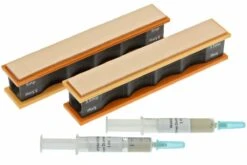 Wicked Edge Leather Strops Pack, 5 Et 3,5 Micron